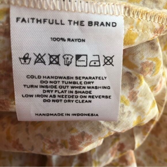 Faithful The Brand Corvina Floral MIDI Dress - Picture 11 of 11